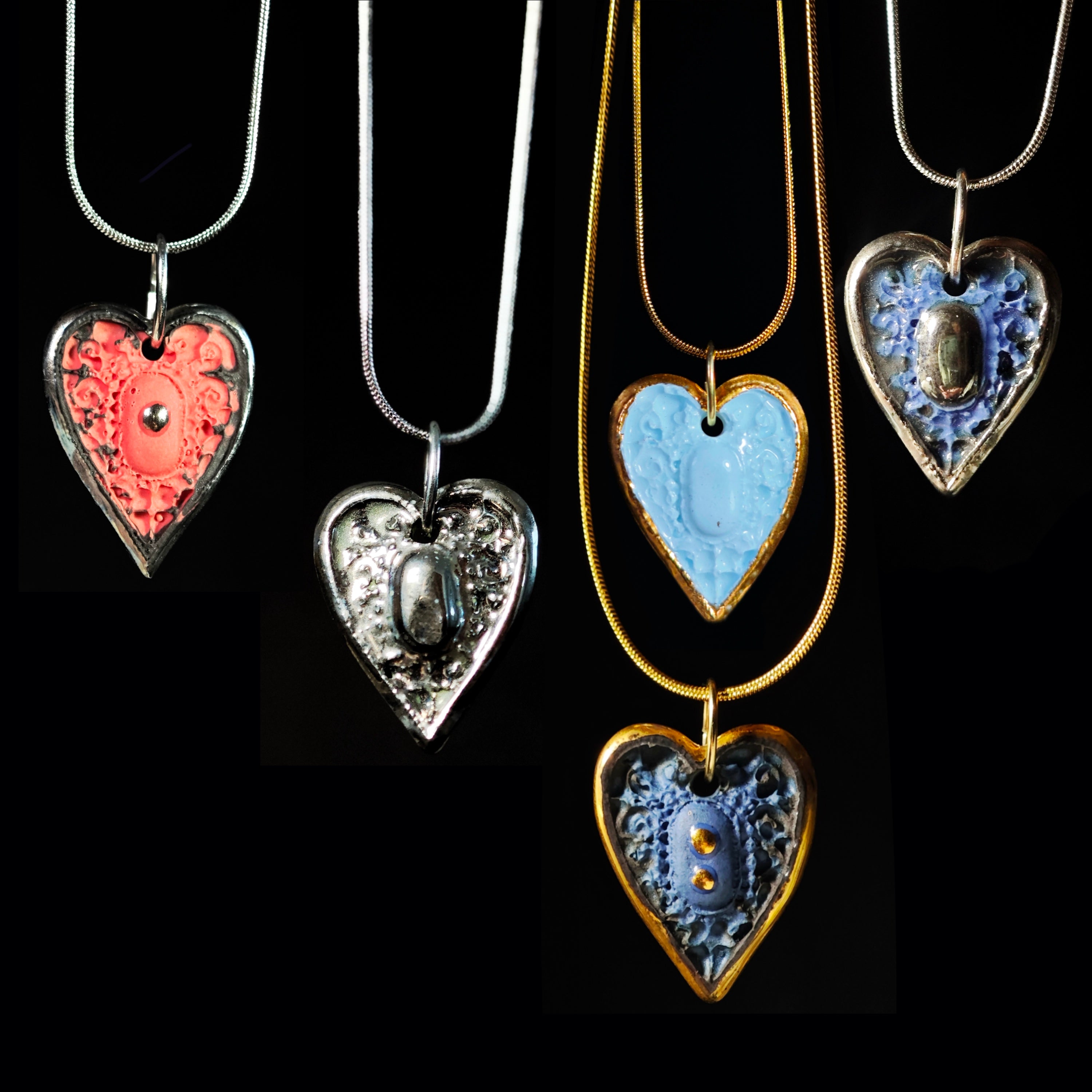 heart pendants